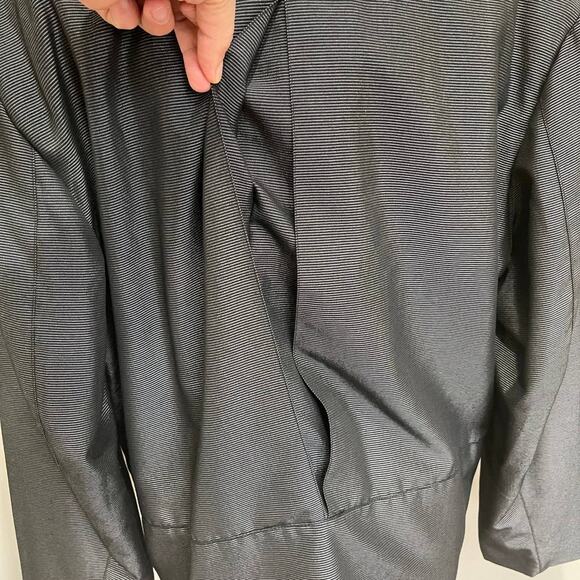 FLORENZI Collection Vintage 80s 90s Black Gray Blazer Jacket Size XL - Picture 11 of 13